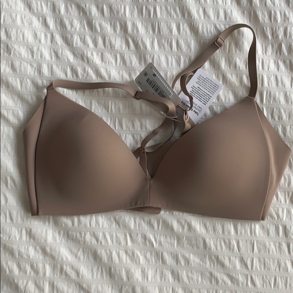 NWT Lululemon Take Shape Bra sand color sz 34B